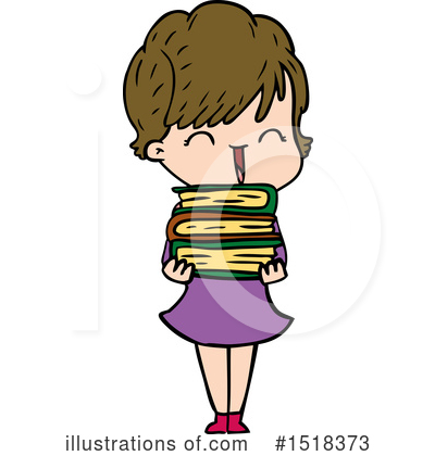 Royalty-Free (RF) Girl Clipart Illustration by lineartestpilot - Stock Sample #1518373