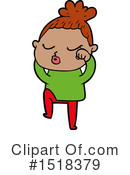 Girl Clipart #1518379 by lineartestpilot