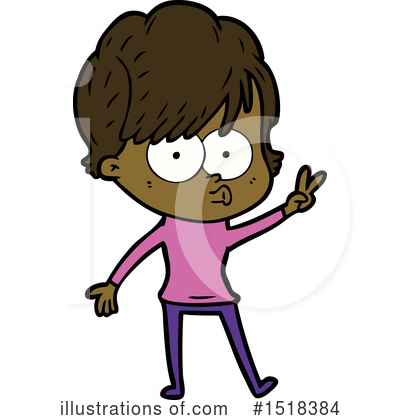 Royalty-Free (RF) Girl Clipart Illustration by lineartestpilot - Stock Sample #1518384