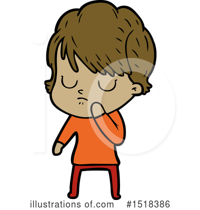 Royalty-Free (RF) Girl Clipart Illustration by lineartestpilot - Stock Sample #1518386