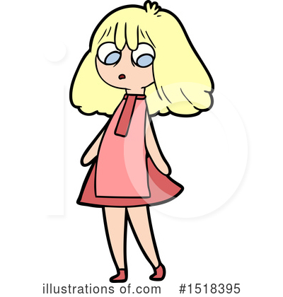 Royalty-Free (RF) Girl Clipart Illustration by lineartestpilot - Stock Sample #1518395