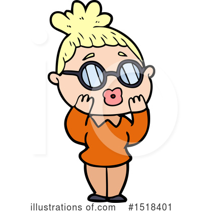 Royalty-Free (RF) Girl Clipart Illustration by lineartestpilot - Stock Sample #1518401