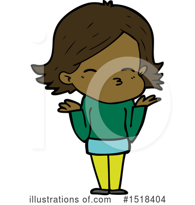 Royalty-Free (RF) Girl Clipart Illustration by lineartestpilot - Stock Sample #1518404