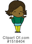 Girl Clipart #1518404 by lineartestpilot