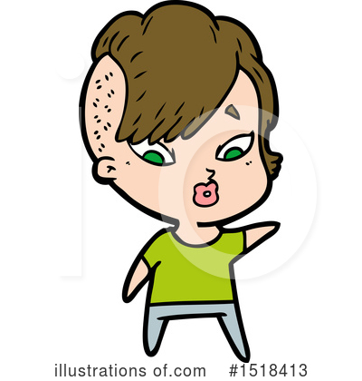 Royalty-Free (RF) Girl Clipart Illustration by lineartestpilot - Stock Sample #1518413