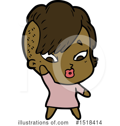 Royalty-Free (RF) Girl Clipart Illustration by lineartestpilot - Stock Sample #1518414