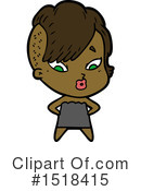 Girl Clipart #1518415 by lineartestpilot