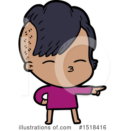 Royalty-Free (RF) Girl Clipart Illustration by lineartestpilot - Stock Sample #1518416