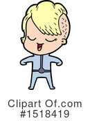 Girl Clipart #1518419 by lineartestpilot