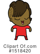 Girl Clipart #1518420 by lineartestpilot