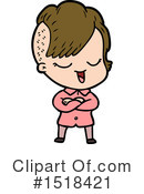 Girl Clipart #1518421 by lineartestpilot