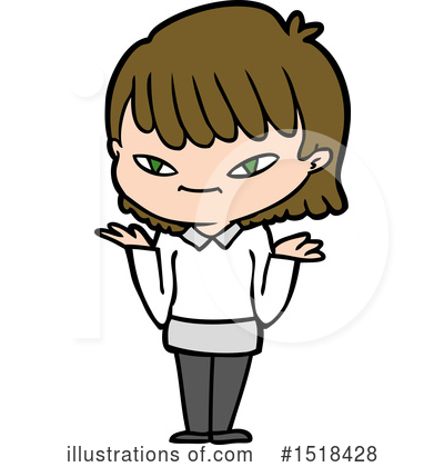 Royalty-Free (RF) Girl Clipart Illustration by lineartestpilot - Stock Sample #1518428