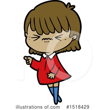 Royalty-Free (RF) Girl Clipart Illustration by lineartestpilot - Stock Sample #1518429