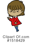 Girl Clipart #1518429 by lineartestpilot