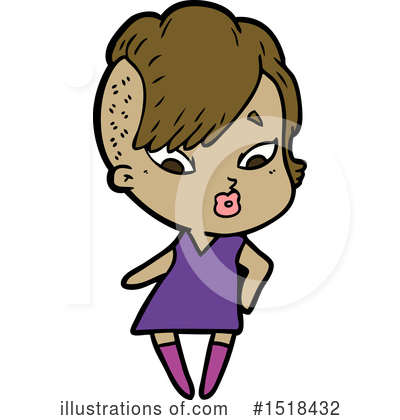 Royalty-Free (RF) Girl Clipart Illustration by lineartestpilot - Stock Sample #1518432