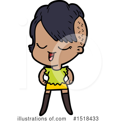 Royalty-Free (RF) Girl Clipart Illustration by lineartestpilot - Stock Sample #1518433
