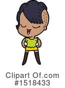 Girl Clipart #1518433 by lineartestpilot