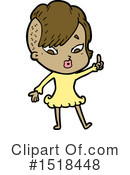 Girl Clipart #1518448 by lineartestpilot