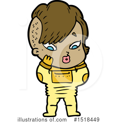 Royalty-Free (RF) Girl Clipart Illustration by lineartestpilot - Stock Sample #1518449