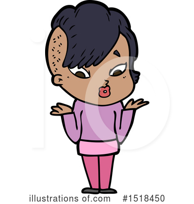 Royalty-Free (RF) Girl Clipart Illustration by lineartestpilot - Stock Sample #1518450