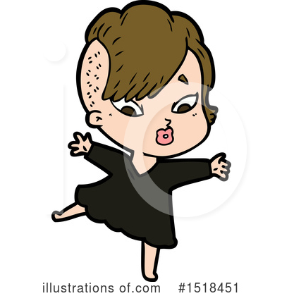 Royalty-Free (RF) Girl Clipart Illustration by lineartestpilot - Stock Sample #1518451