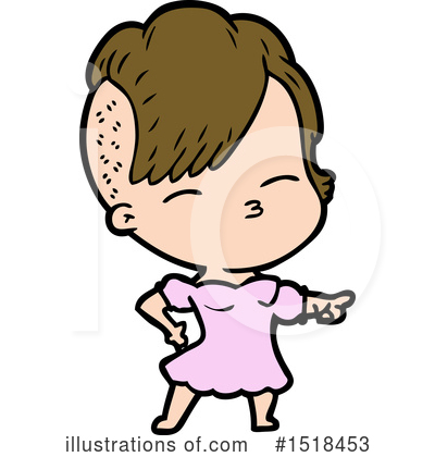 Royalty-Free (RF) Girl Clipart Illustration by lineartestpilot - Stock Sample #1518453
