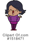 Girl Clipart #1518471 by lineartestpilot