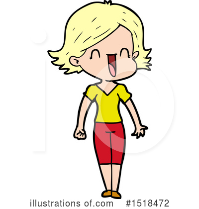 Royalty-Free (RF) Girl Clipart Illustration by lineartestpilot - Stock Sample #1518472