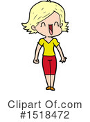 Girl Clipart #1518472 by lineartestpilot