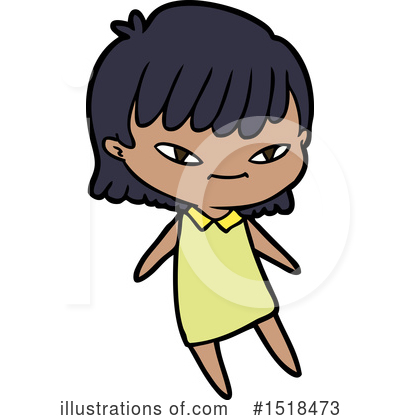 Royalty-Free (RF) Girl Clipart Illustration by lineartestpilot - Stock Sample #1518473