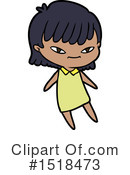 Girl Clipart #1518473 by lineartestpilot