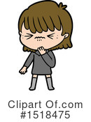 Girl Clipart #1518475 by lineartestpilot