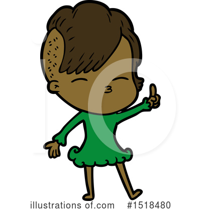 Royalty-Free (RF) Girl Clipart Illustration by lineartestpilot - Stock Sample #1518480