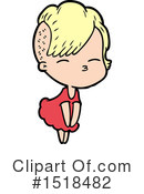Girl Clipart #1518482 by lineartestpilot