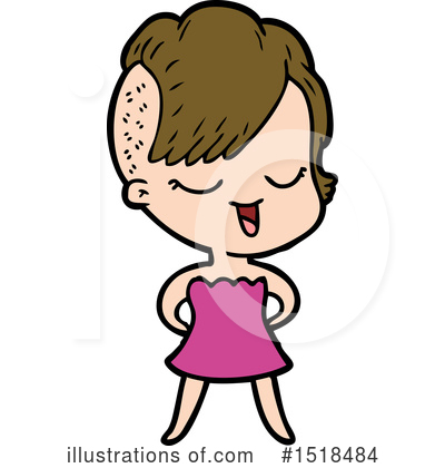 Royalty-Free (RF) Girl Clipart Illustration by lineartestpilot - Stock Sample #1518484