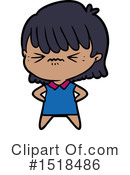 Girl Clipart #1518486 by lineartestpilot