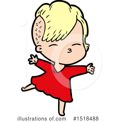 Royalty-Free (RF) Girl Clipart Illustration by lineartestpilot - Stock Sample #1518488