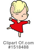 Girl Clipart #1518488 by lineartestpilot