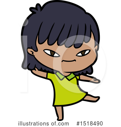 Royalty-Free (RF) Girl Clipart Illustration by lineartestpilot - Stock Sample #1518490