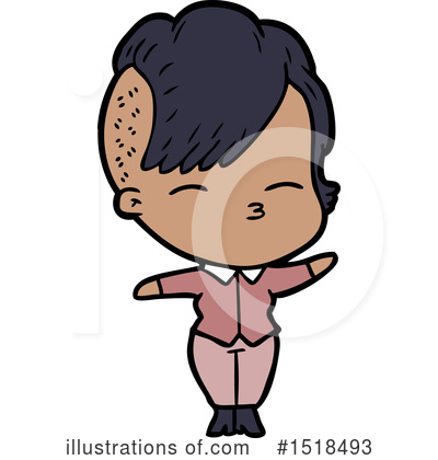 Royalty-Free (RF) Girl Clipart Illustration by lineartestpilot - Stock Sample #1518493