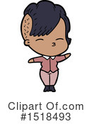 Girl Clipart #1518493 by lineartestpilot