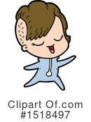Girl Clipart #1518497 by lineartestpilot