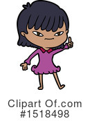 Girl Clipart #1518498 by lineartestpilot
