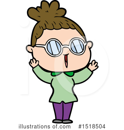 Royalty-Free (RF) Girl Clipart Illustration by lineartestpilot - Stock Sample #1518504