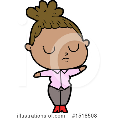 Royalty-Free (RF) Girl Clipart Illustration by lineartestpilot - Stock Sample #1518508