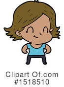 Girl Clipart #1518510 by lineartestpilot