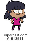 Girl Clipart #1518511 by lineartestpilot