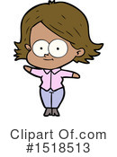 Girl Clipart #1518513 by lineartestpilot
