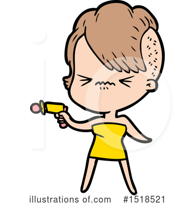 Royalty-Free (RF) Girl Clipart Illustration by lineartestpilot - Stock Sample #1518521
