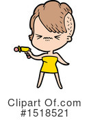 Girl Clipart #1518521 by lineartestpilot